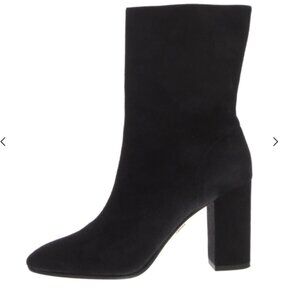Never Worn ! Aquazzura Suede Mid-Calf Sock Boots - Size 38.5